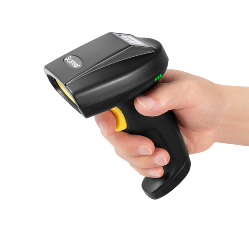 Document Scanner Portable - 2D bekabelde en 2.4G draadloze barcodescanner,