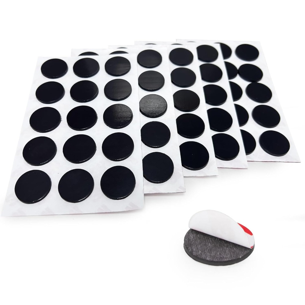 Whiteboard Magnetic - Zelfklevende magnetische stippen, 75 stuks, ronde