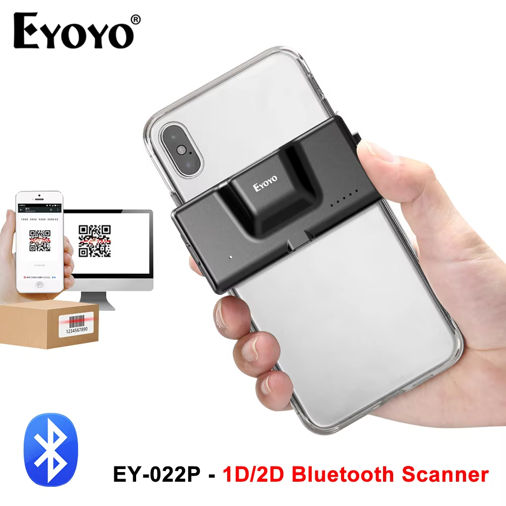 Document Scanner Portable - Eyoyo EY-022P Verstelbare Back Clip-On 2d