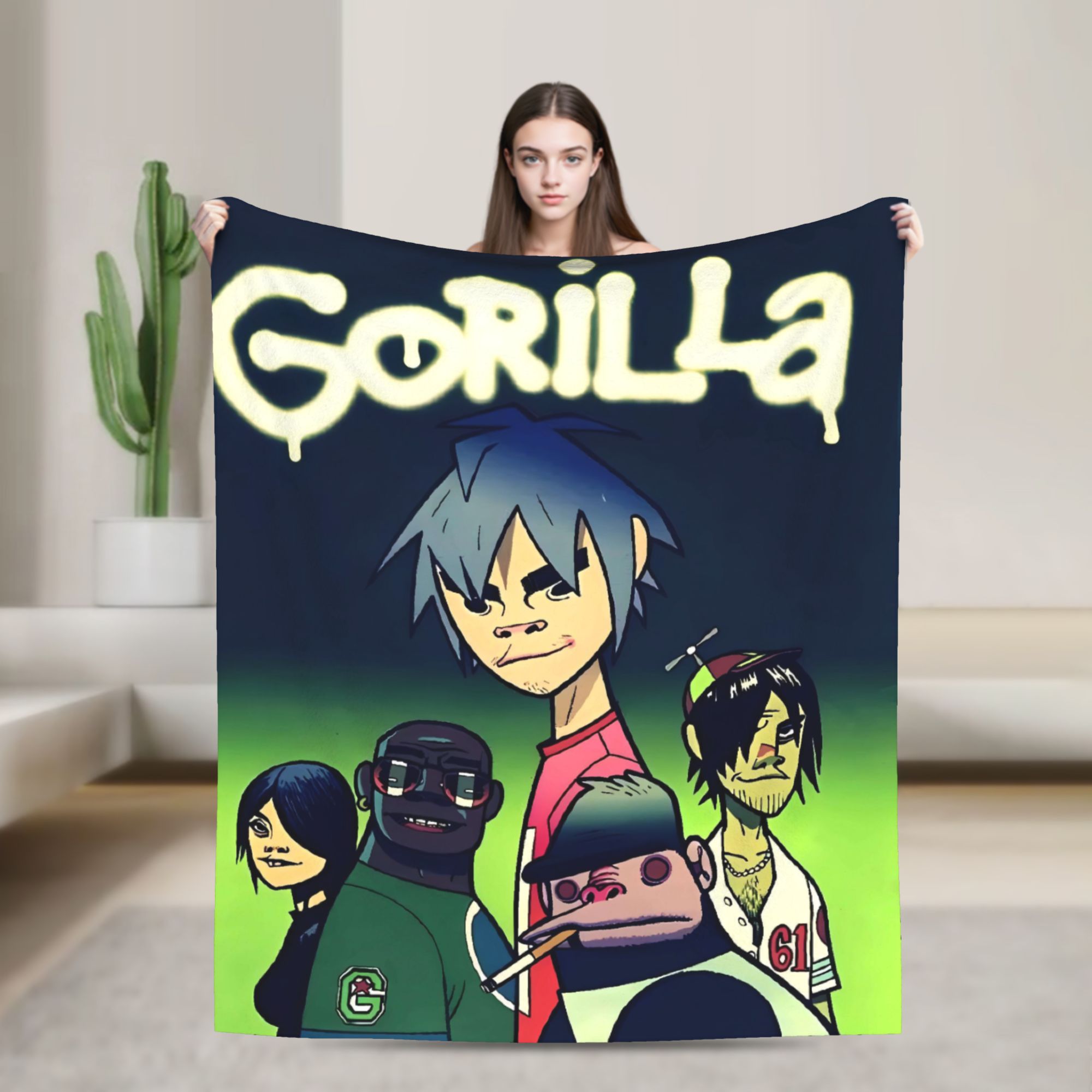 Home Office British - Britse GorillazS Virtual Band Rock Hip-Hop