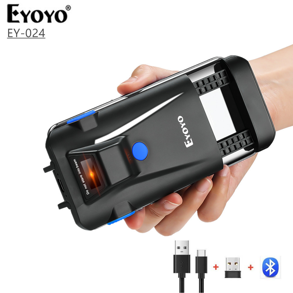 Document Scanner Portable - Eyoyo EY-024 2D Bluetooth Barcodescanner Telefoon