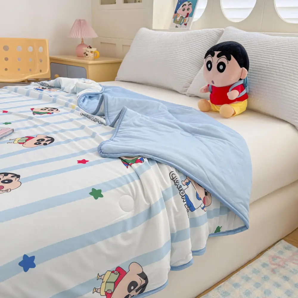 Home Office Gear - Kawaii Crayon Shin-Chan Zomerdekbed Cartoon Schattig