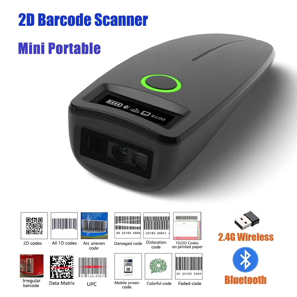 2D Barcodescanner W7 Mini Draa - Document Scanner Portable recensie en prijs