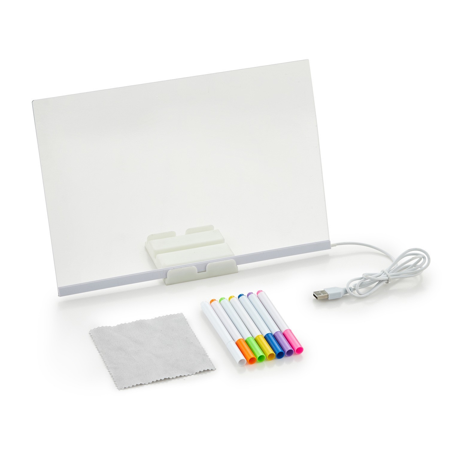 DIY acryl LED-lichtbord uitwis - Home Office Gadgets recensie en prijs