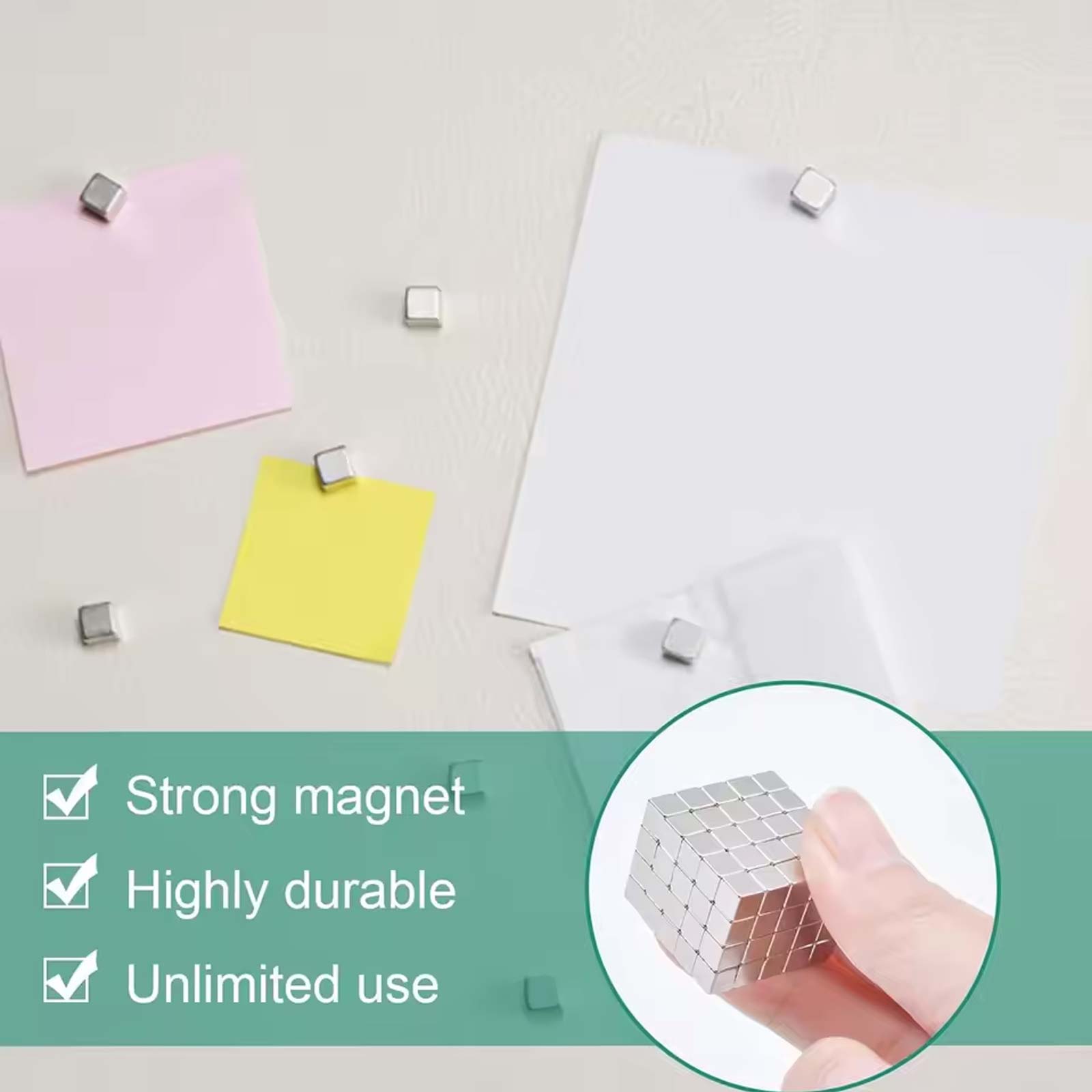 50/100 Stuks Kleine Vierkante  - Whiteboard Magnetic recensie en prijs