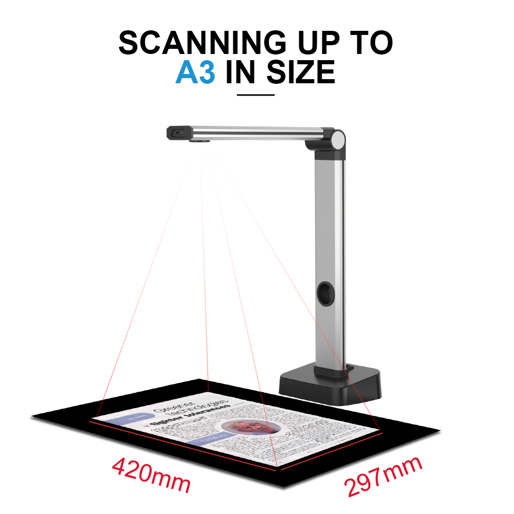 JOYUSING L14 14MP HD boek- en  - Document Scanner Portable recensie en prijs