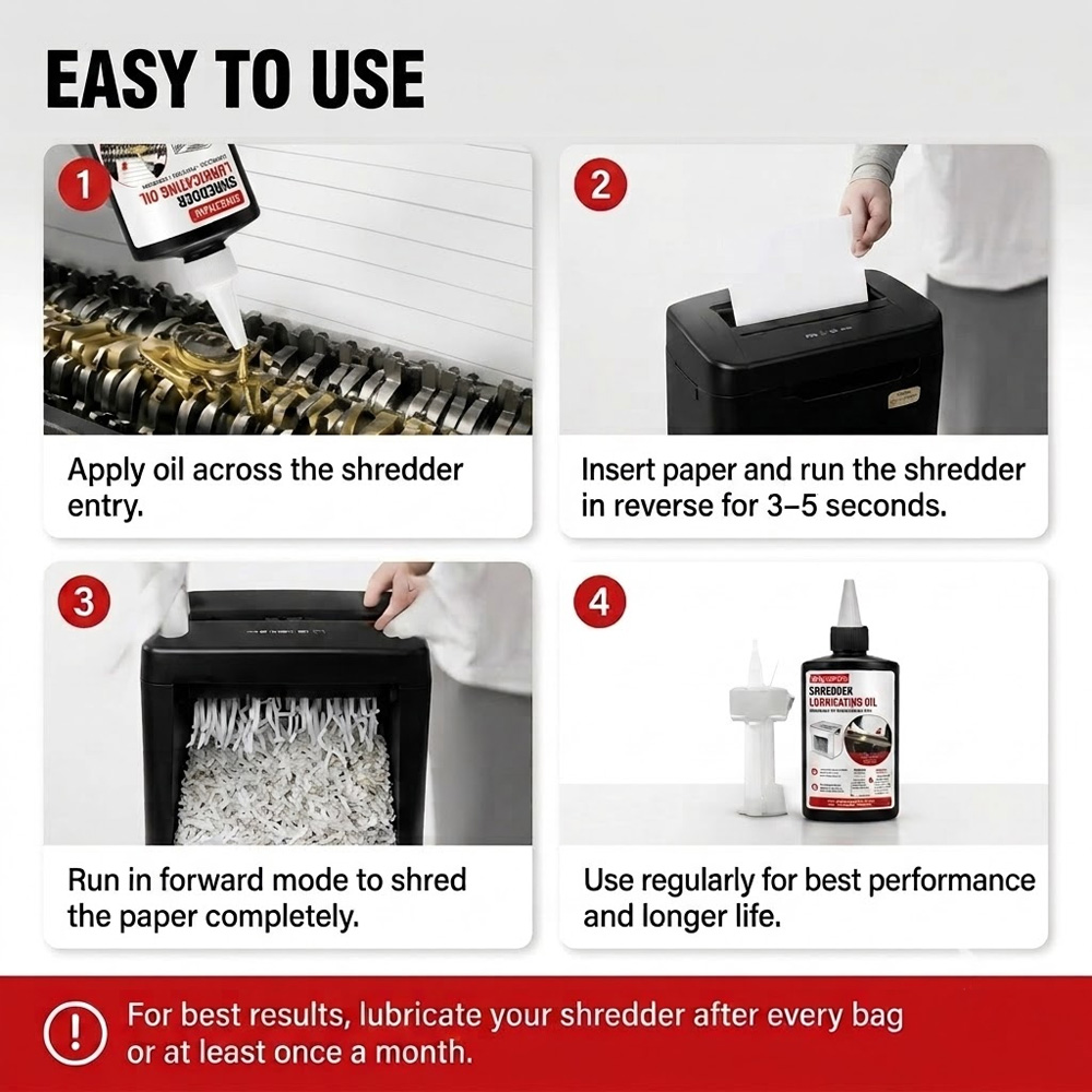 110ml Shredder Smeerolie Voork - Home Office Gear recensie en prijs