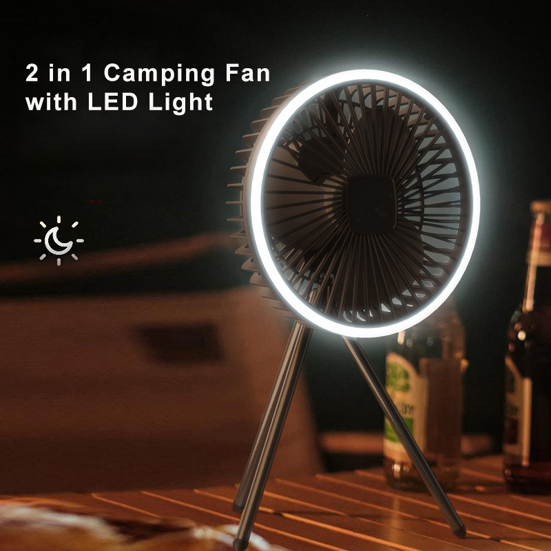 Draagbare Campingventilator 10 - Home Office Gadgets recensie en prijs