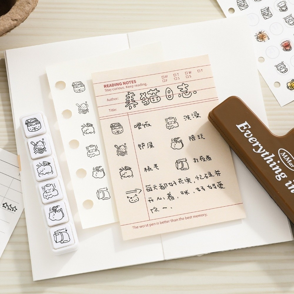 6 stuks schattig ontwerp kat e - Whiteboard Magnetic recensie en prijs