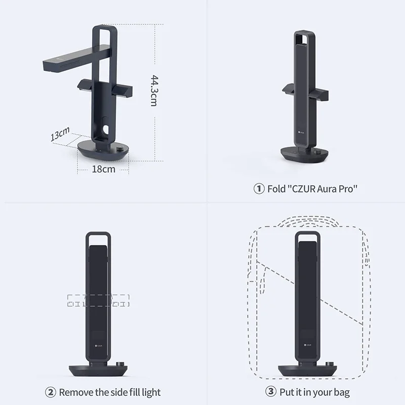 CZUR Shine Ultra Smart Draagba - Document Scanner Portable recensie en prijs